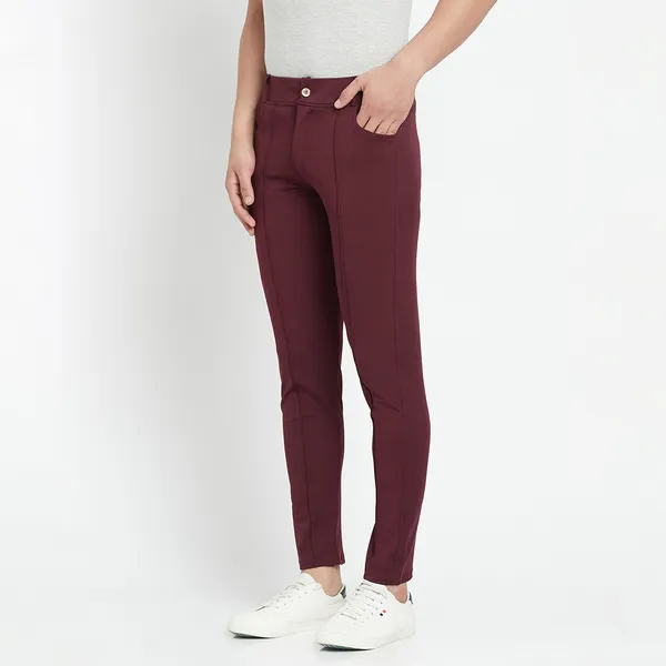 Maroon_Casual_Styish_Trackpant_For_Men